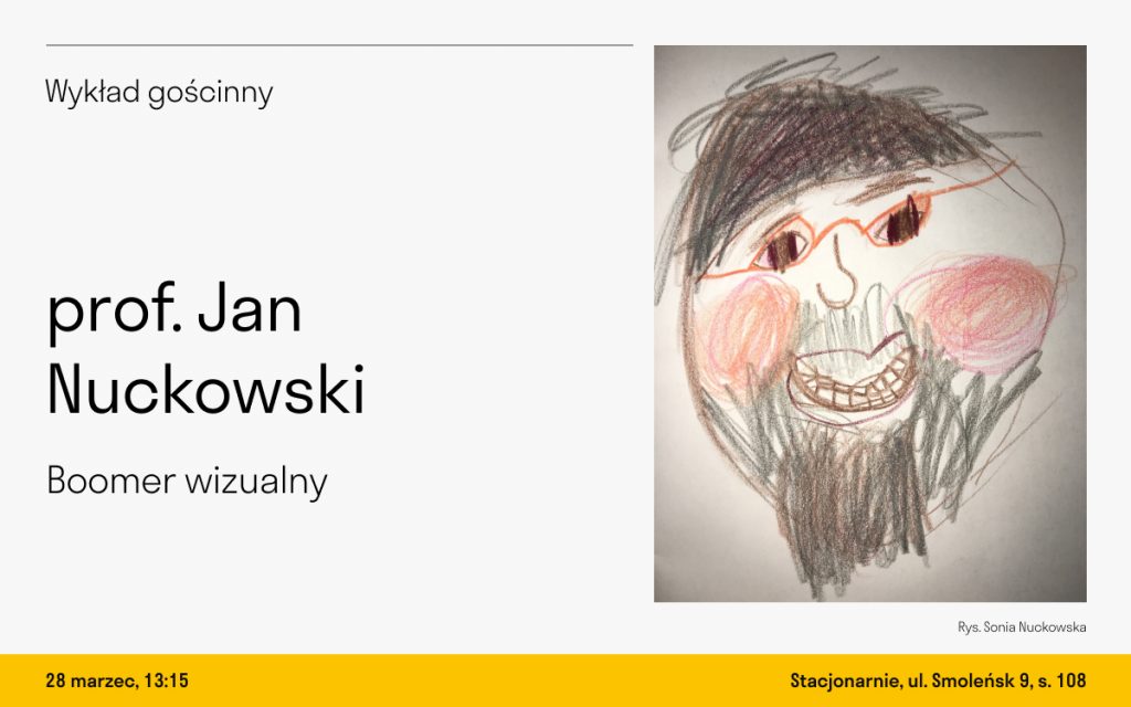 prof. Jan Nuckowski – Boomer wizualny — Blog Archive » Wydział Form ...